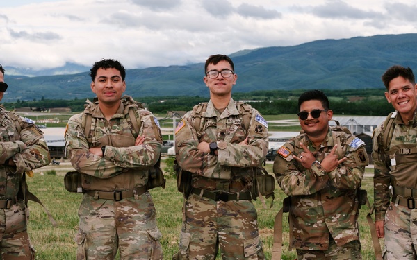 Camp Bondsteel hosts Norwegian Foot March 2026