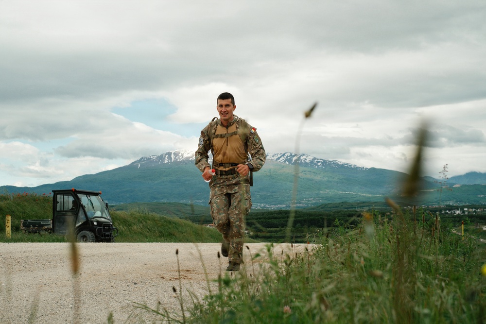 Camp Bondsteel hosts Norwegian Foot March 2026