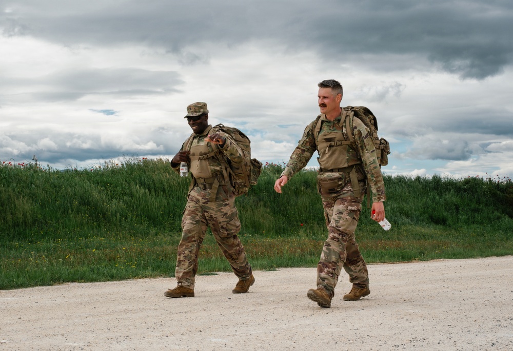 Camp Bondsteel hosts Norwegian Foot March 2026