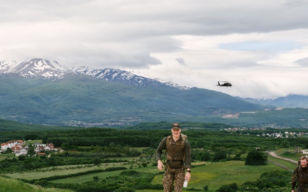 Camp Bondsteel hosts Norwegian Foot March 2026