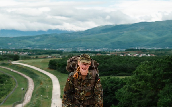 Camp Bondsteel hosts Norwegian Foot March 2026