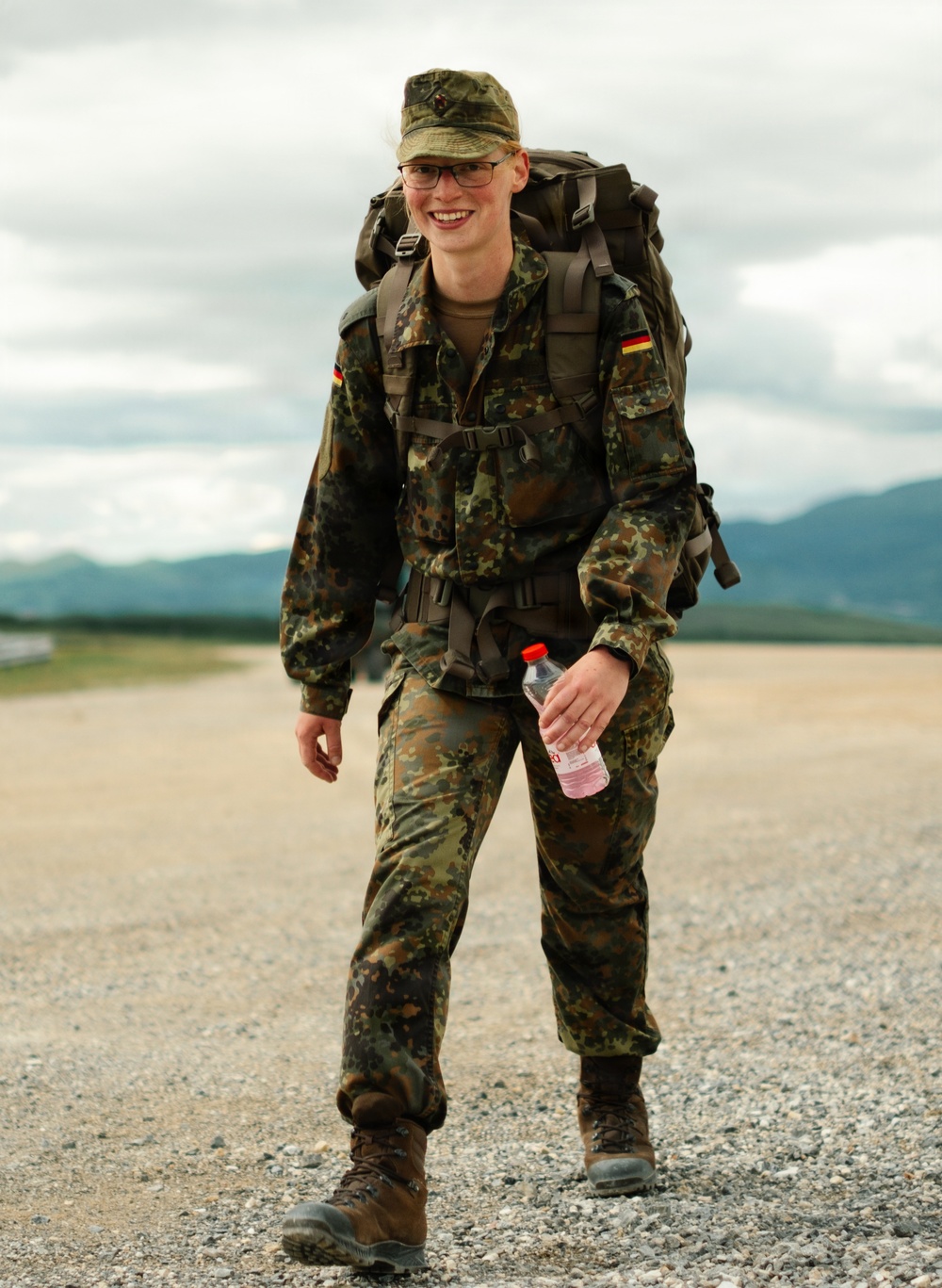 Camp Bondsteel hosts Norwegian Foot March 2026