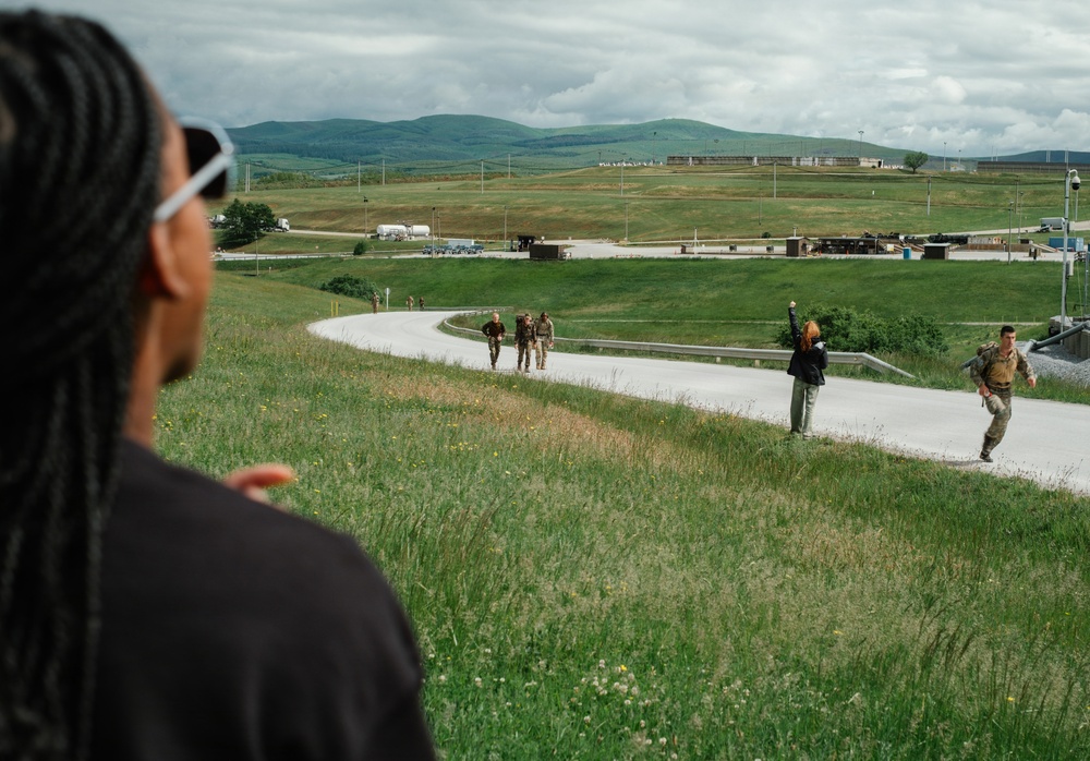Camp Bondsteel hosts Norwegian Foot March 2026