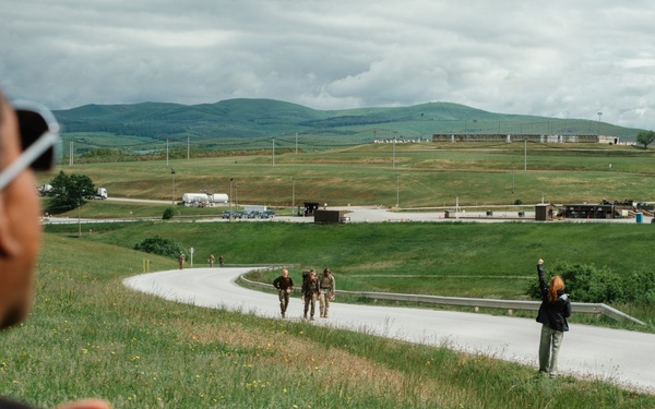 Camp Bondsteel hosts Norwegian Foot March 2026