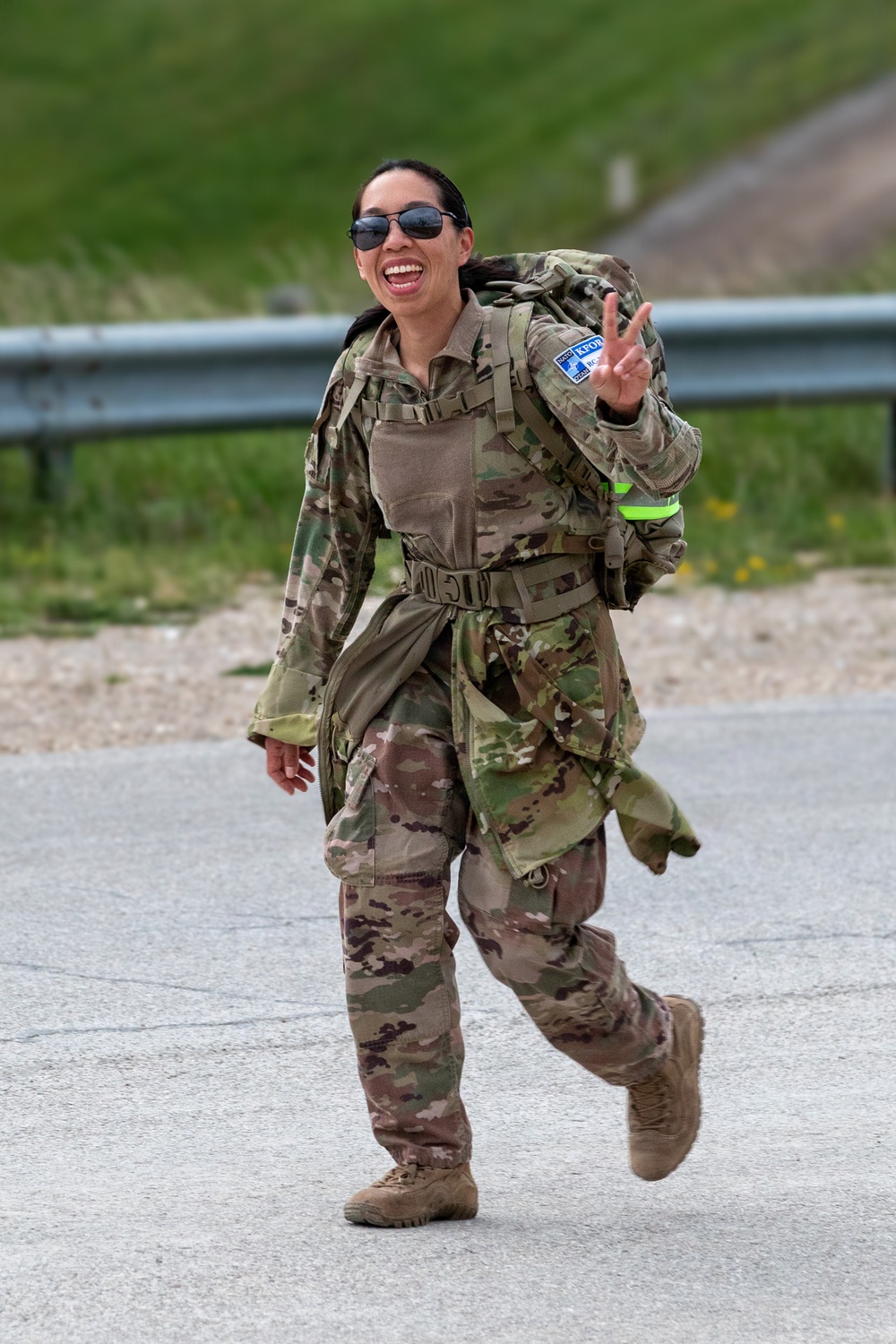 Camp Bondsteel hosts Norwegian Foot March 2026