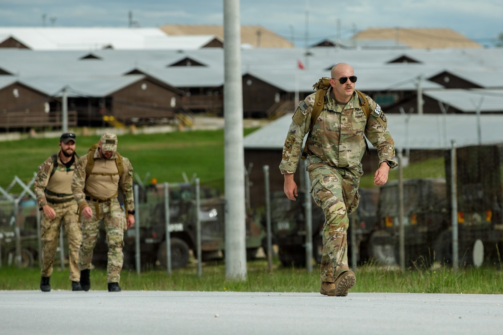 Camp Bondsteel hosts Norwegian Foot March 2026