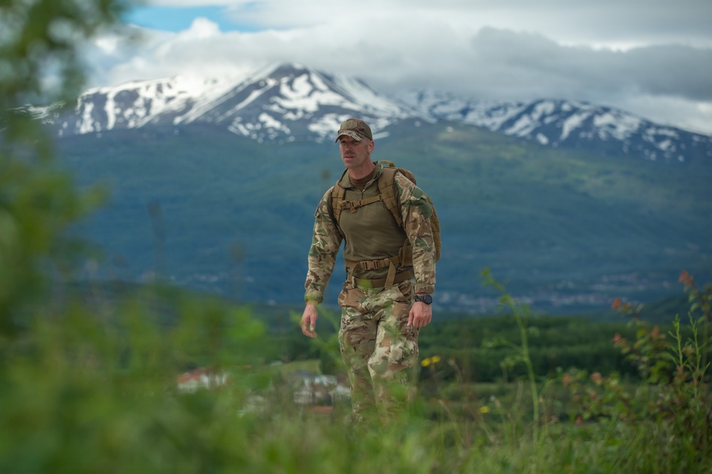 Camp Bondsteel hosts Norwegian Foot March 2026
