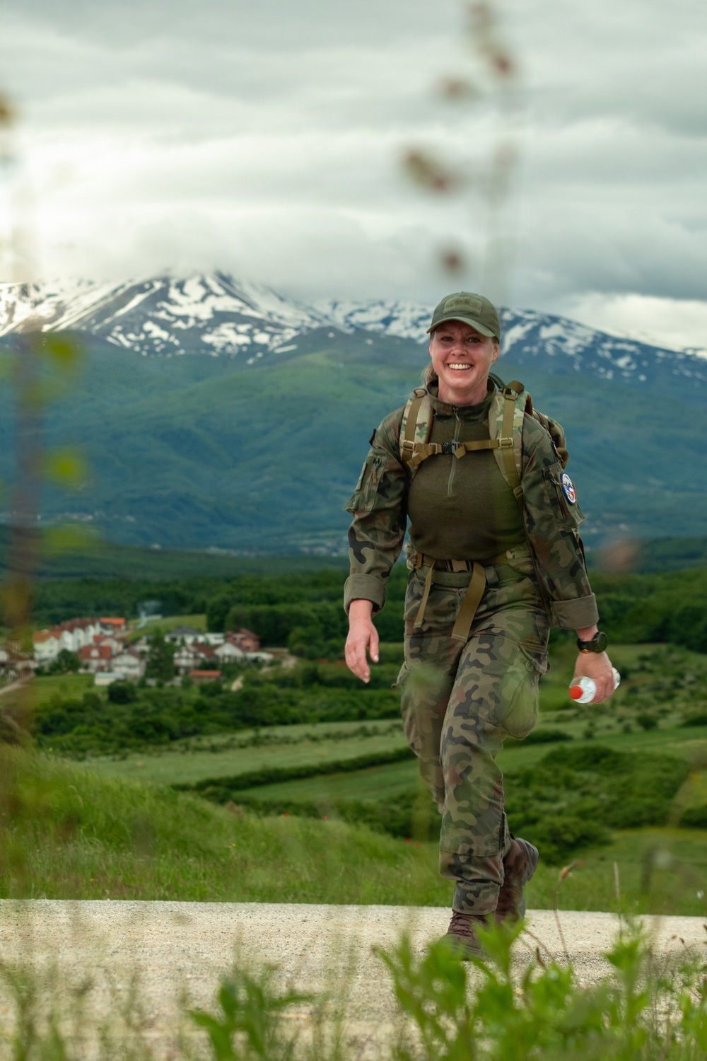 Camp Bondsteel hosts Norwegian Foot March 2026