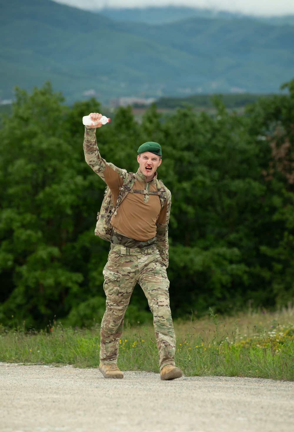 Camp Bondsteel hosts Norwegian Foot March 2026