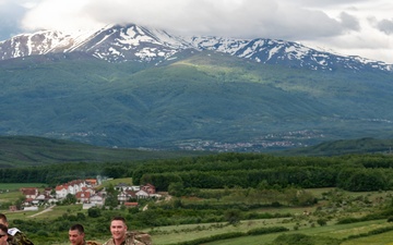 Camp Bondsteel hosts Norwegian Foot March 2026