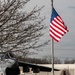 American flag at half-staff