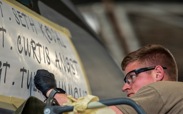 New nose art honors the fallen