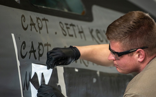 New nose art honors the fallen