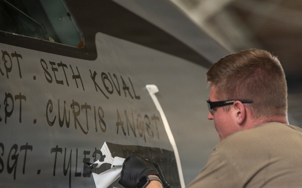 New nose art honors the fallen