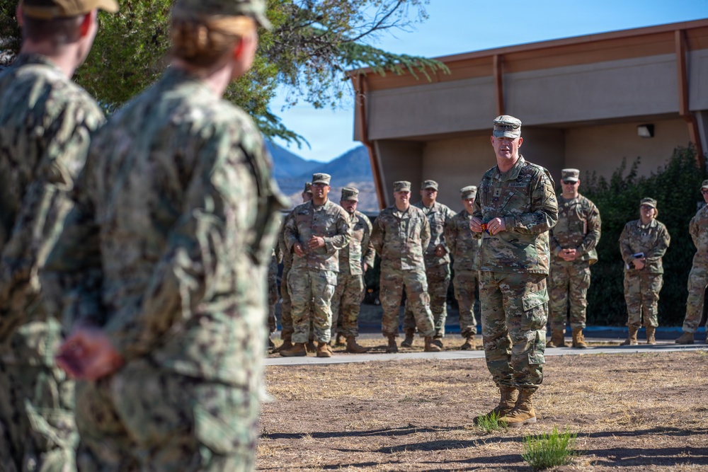 JTF-SB Patching Ceremony
