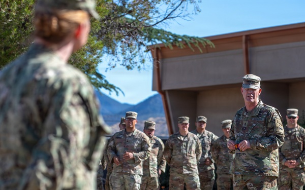 JTF-SB Patching Ceremony
