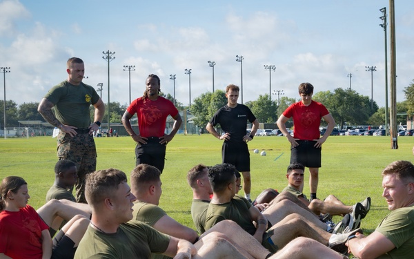 U.S. Marine Corps Poolee Function at Audubon Park New Orleans