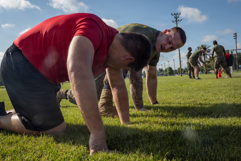 U.S. Marine Corps Poolee Function at Audubon Park New Orleans