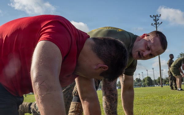 U.S. Marine Corps Poolee Function at Audubon Park New Orleans