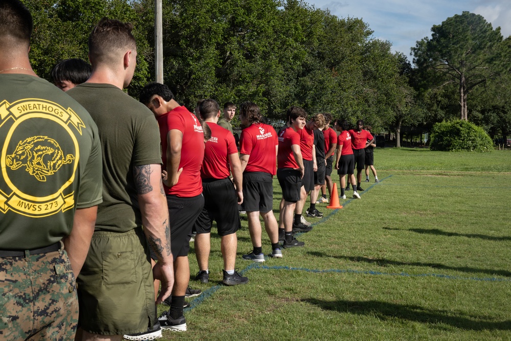 U.S. Marine Corps Poolee Function at Audubon Park New Orleans