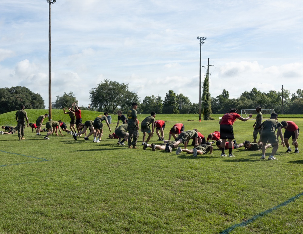 U.S. Marine Corps Poolee Function at Audubon Park New Orleans