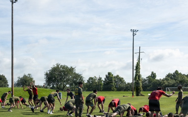 U.S. Marine Corps Poolee Function at Audubon Park New Orleans