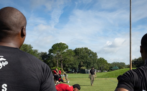 U.S. Marine Corps Poolee Function at Audubon Park New Orleans