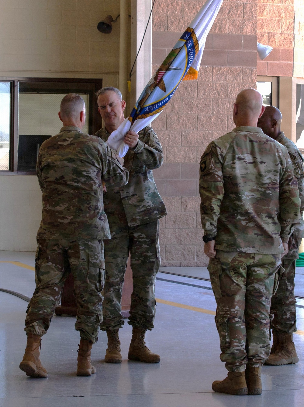 Joint Task Force-Southern Border Transfer of Authority Ceremony