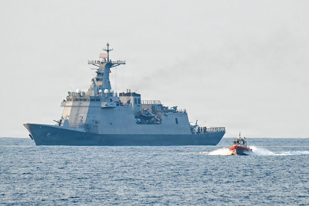 Midgett conducts passenger transfer during MCA