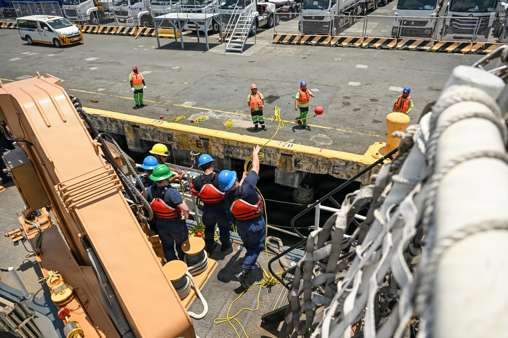 Midgett visit Manila