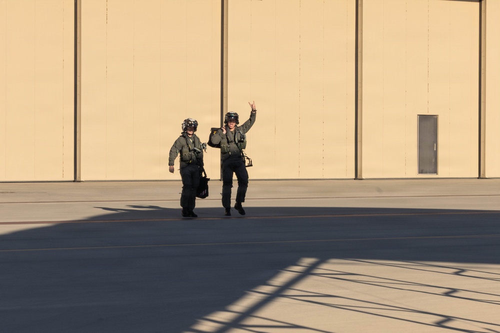VMFA-211 Conducts a Simulated Expeditionary Airstrike