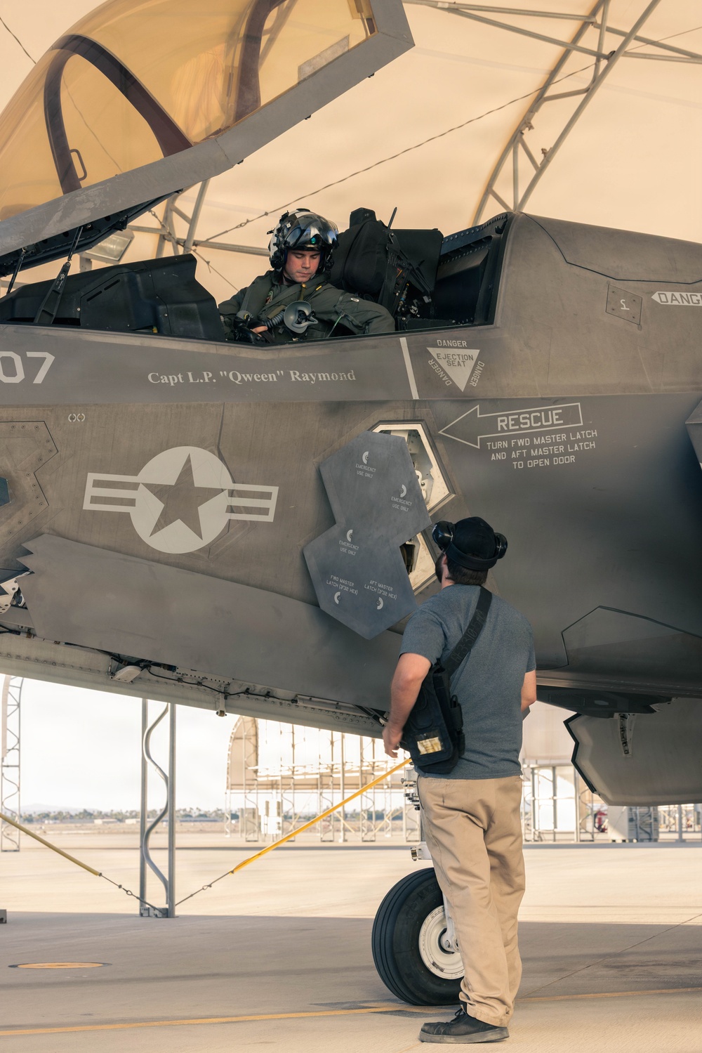 VMFA-211 Conducts a Simulated Expeditionary Airstrike