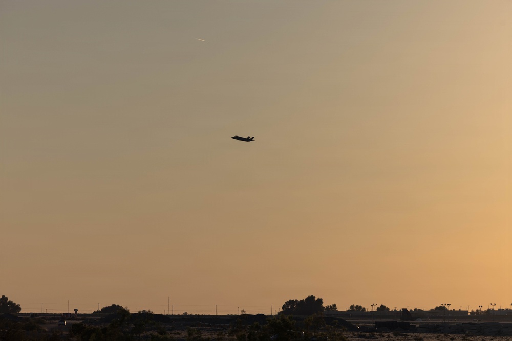 VMFA-211 Conducts a Simulated Expeditionary Airstrike