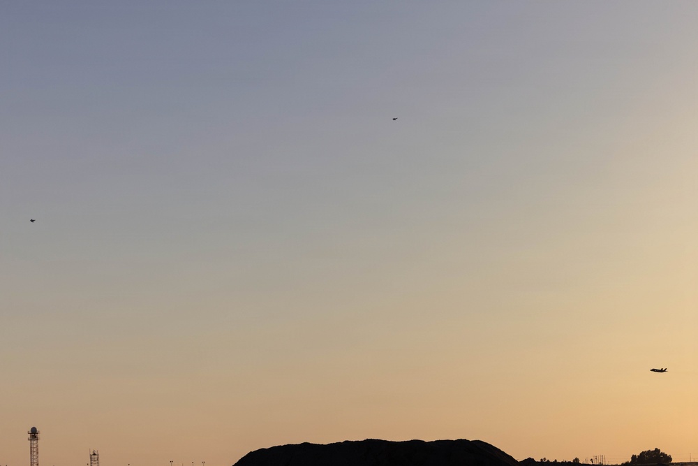 VMFA-211 Conducts a Simulated Expeditionary Airstrike