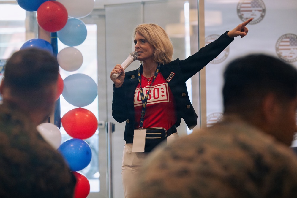 USO Hosts Dog and Paws Event at Julia Street Cruise Terminal during Sail 250
