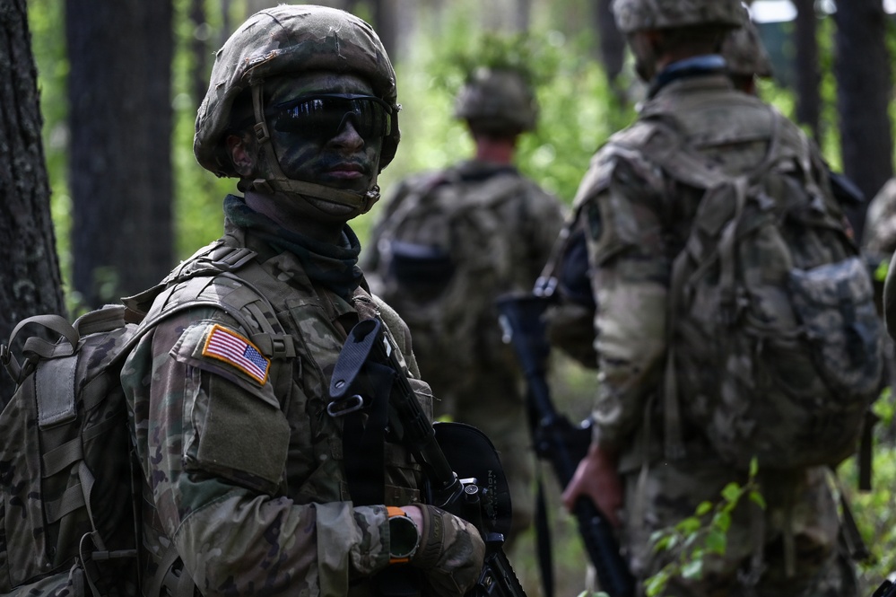 Virginia Guard engineers conduct counter-mobility training in Finland