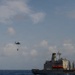 Nimitz Conducts a Vertical Replenishment at Sea