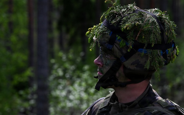 Virginia Guard engineers conduct counter-mobility training in Finland