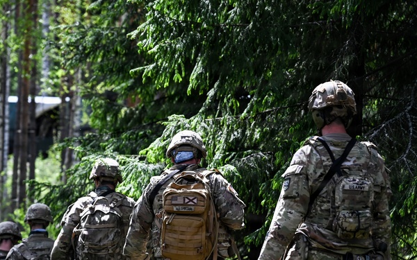 Virginia Guard engineers conduct counter-mobility training in Finland