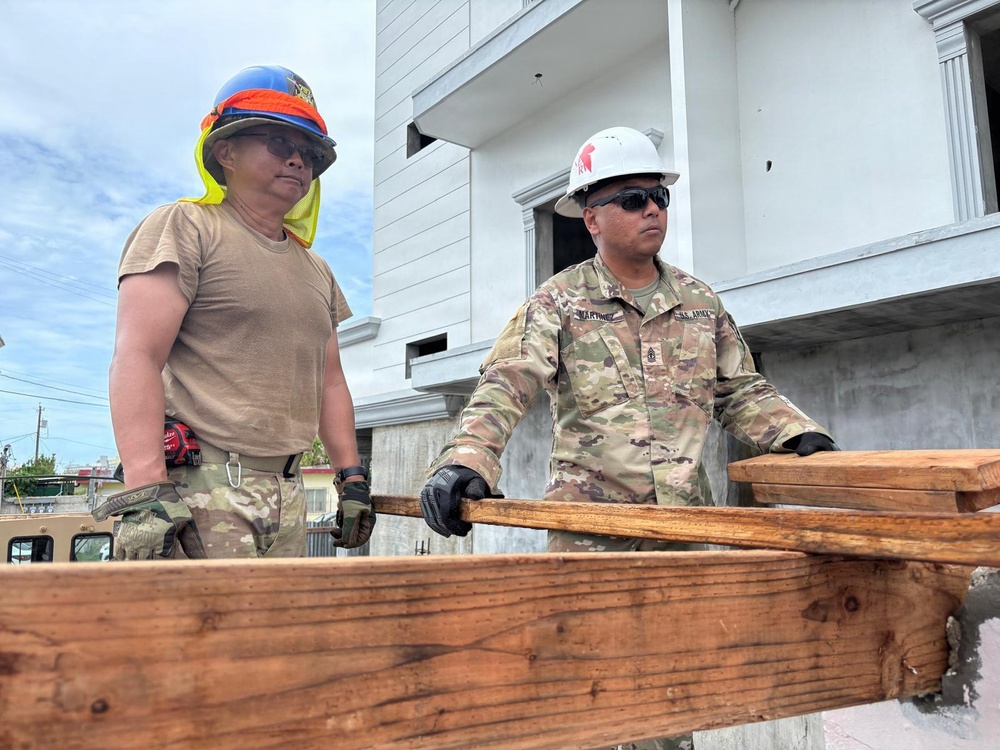 Storm-Tested: Army Engineers Bring Hope to Saipan After Typhoon Sinlaku