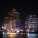 Fireworks Show over the Mississippi River in Celebration of SAIL250