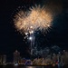 Fireworks Show over the Mississippi River in Celebration of SAIL250