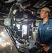 USS Gridley Sailor Steers Ship