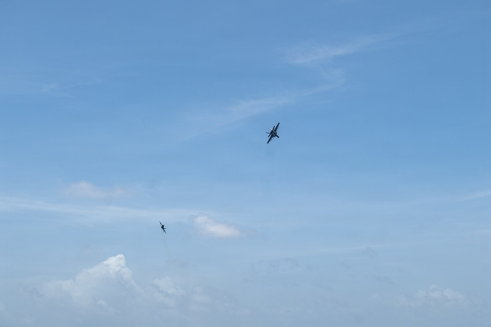 USS Gridley Conducts Sea Power Demonstration
