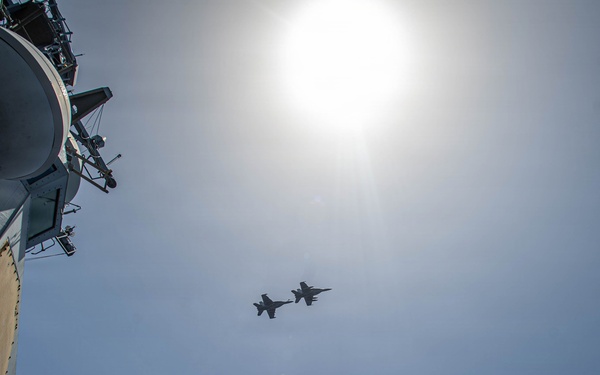 USS Gridley Conducts Sea Power Demonstration