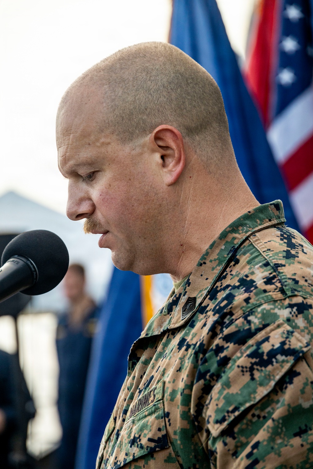 11th MEU Marines, Sailors Conduct Memorial Day PT Event Aboard USS Portland