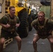 11th MEU Marines, Sailors Conduct Memorial Day PT Event Aboard USS Portland