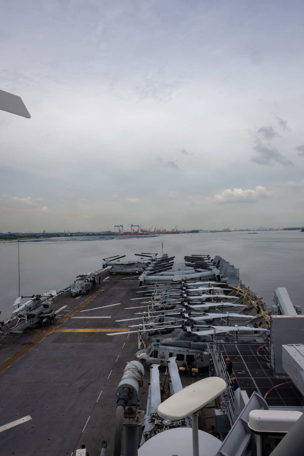 USS Boxer Transits Singapore Strait