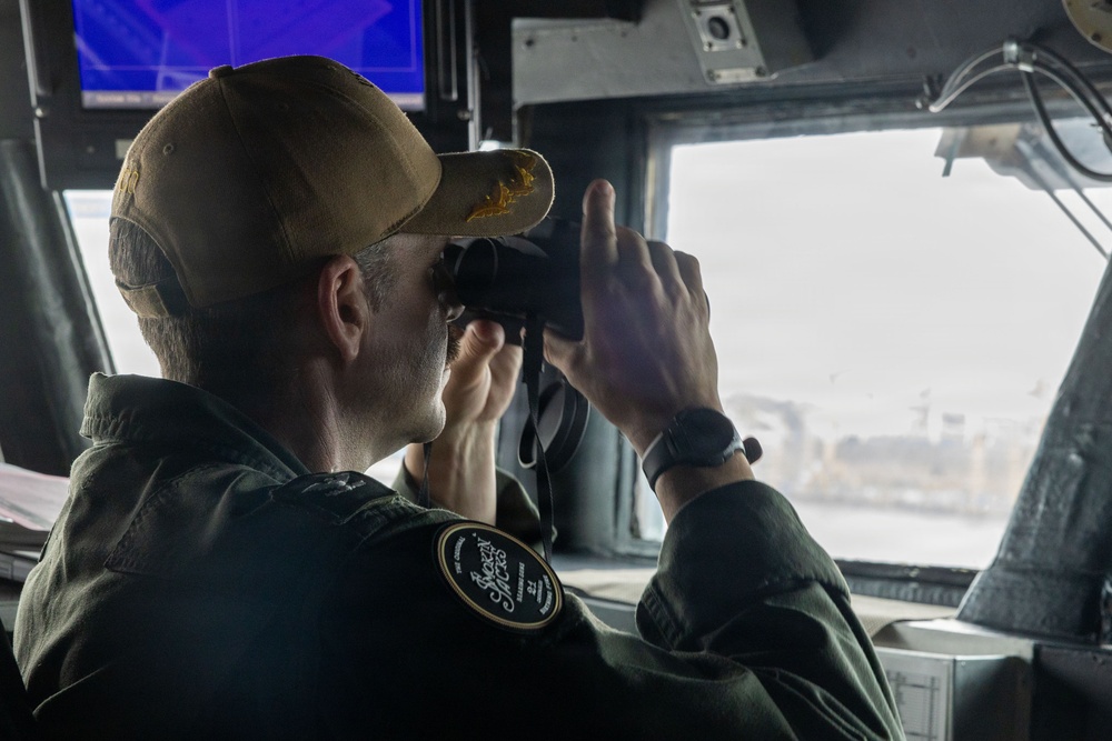 USS Boxer Transits Singapore Strait