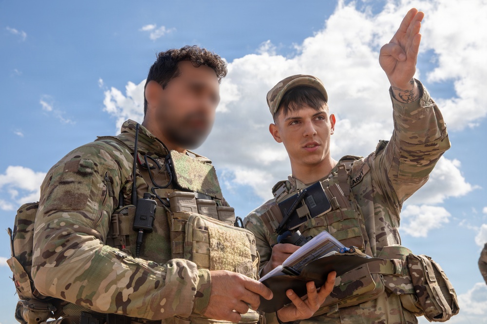 U.S., NATO partner forces conduct mortar fire at Pabradė Training Area, Lithuania